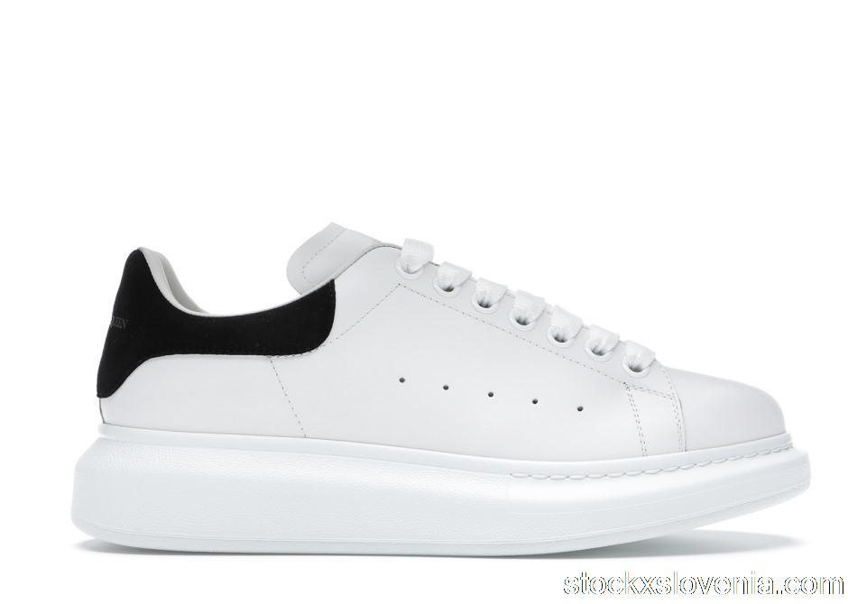 Outlet Alexander McQueen Oversized Ivory Black (W) 553770WHGP79061