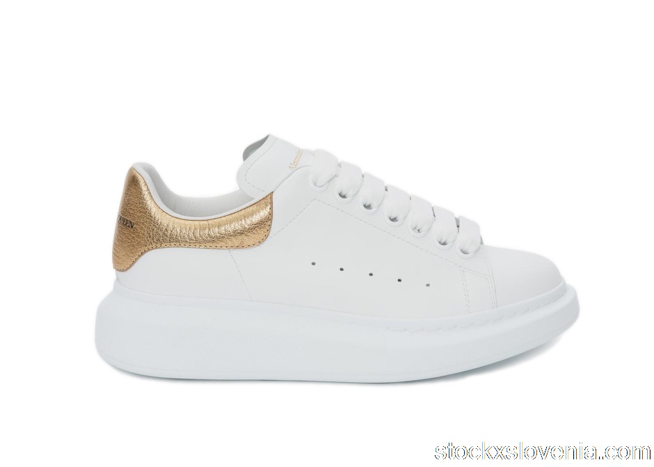 Outlet Alexander McQueen Oversized Light Gold 553680WHNBG9075