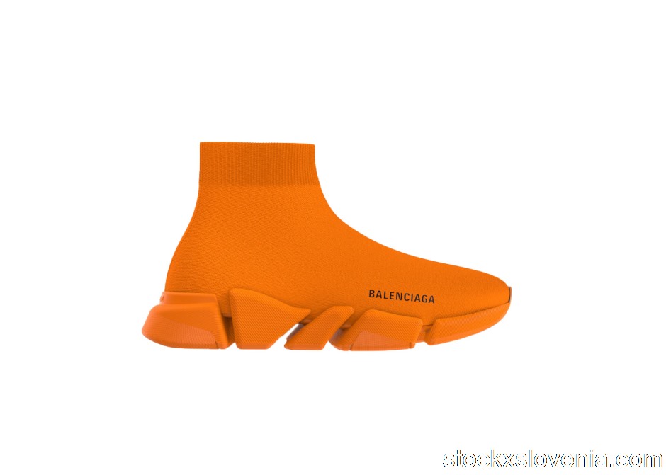 Outlet Balenciaga Speed 2.0 Neon Orange (W) 617196W2DBH7521
