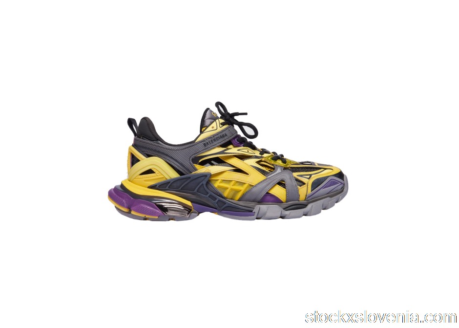 Outlet Balenciaga Track.2 Yellow Purple (W) 568615W2GN35164