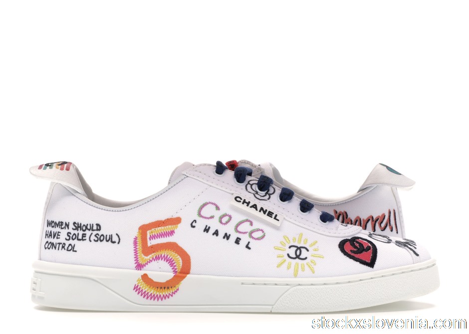 Outlet Chanel Sneakers Pharrell White Multi-Color (W) 19D G34877X53027 C2340