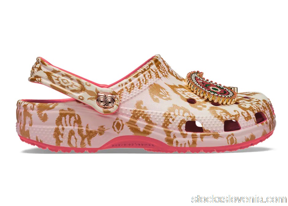 Outlet Crocs Classic Clog Chumbak Ikkat & Paisleys Beige 207986-90h