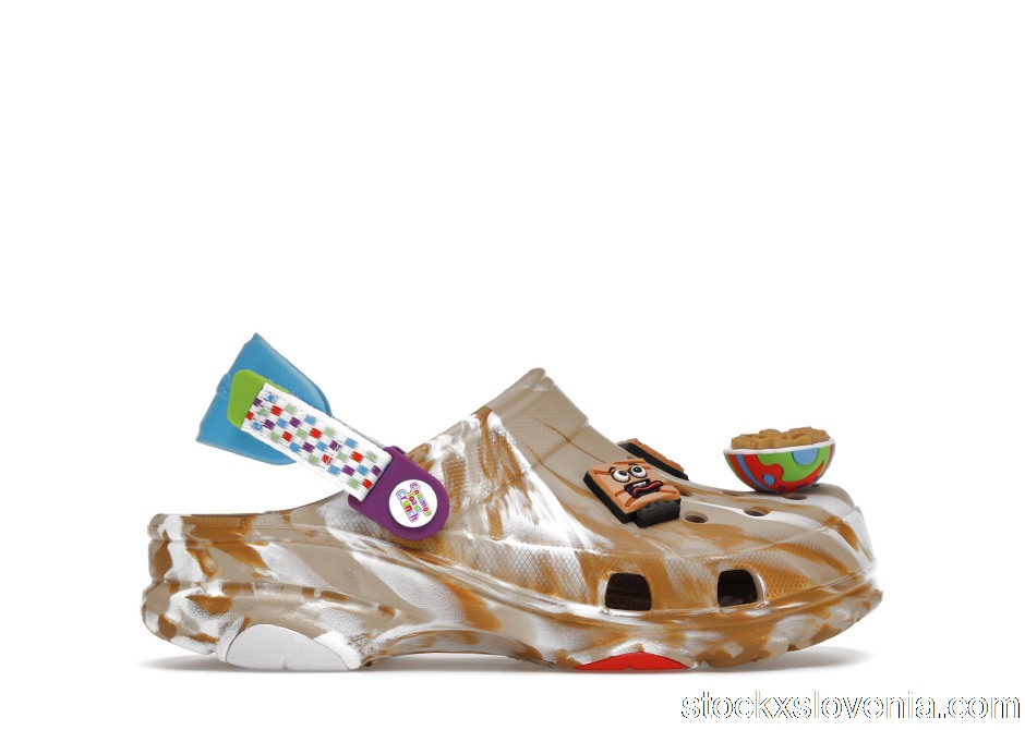 Outlet Crocs Classic Clog Cinnamon Toast Crunch (GS) 207925-2E9