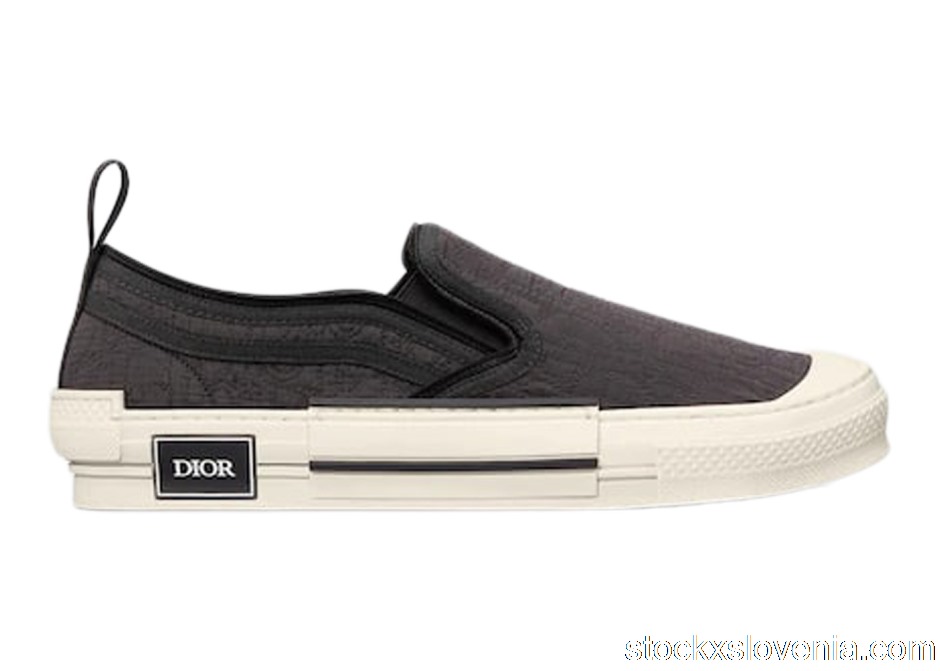 Outlet Dior B23 Low Black Oblique Kumo 3SN282ZBK_H961