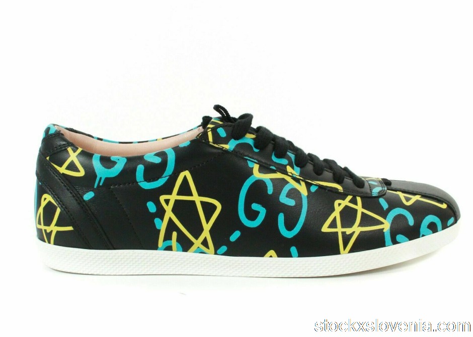 Outlet Gucci Ace Graffiti Ghost Stars (W)