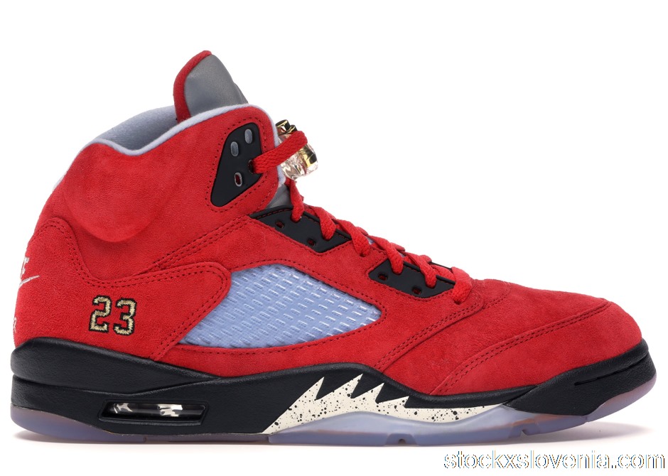 Outlet Jordan 5 Retro Trophy Room University Red (F&F) TR JSP 5 FF