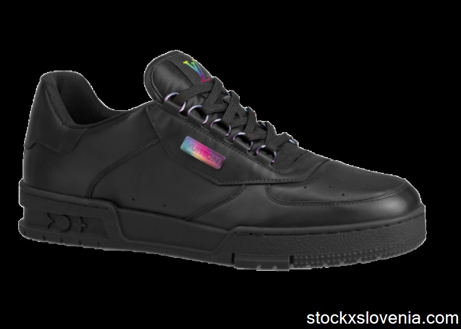 Outlet LV Trainer Black Iridescent 1A5YSG