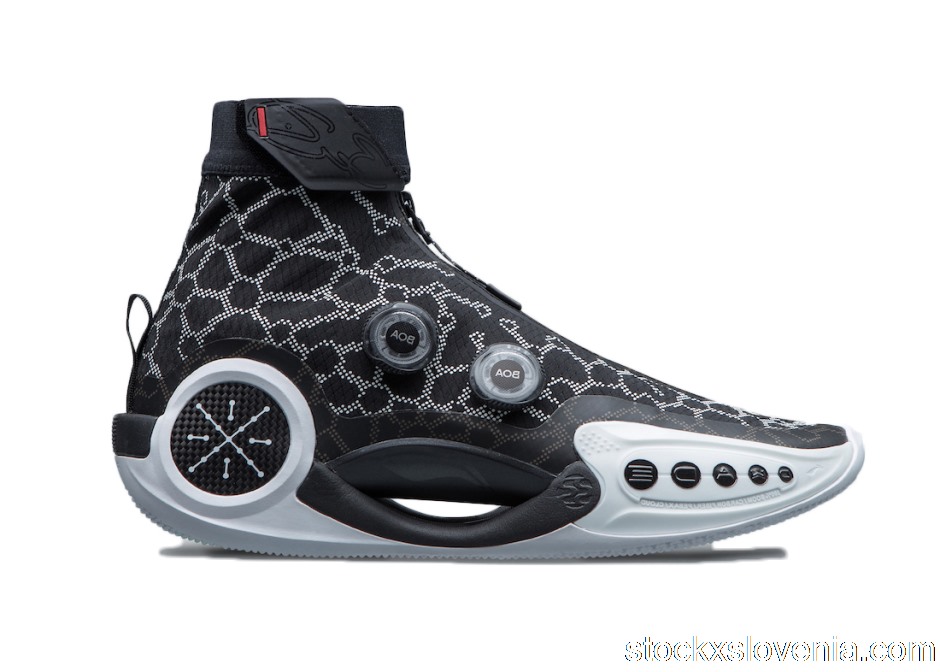 Outlet Li-Ning Way Of Wade 9 Black White