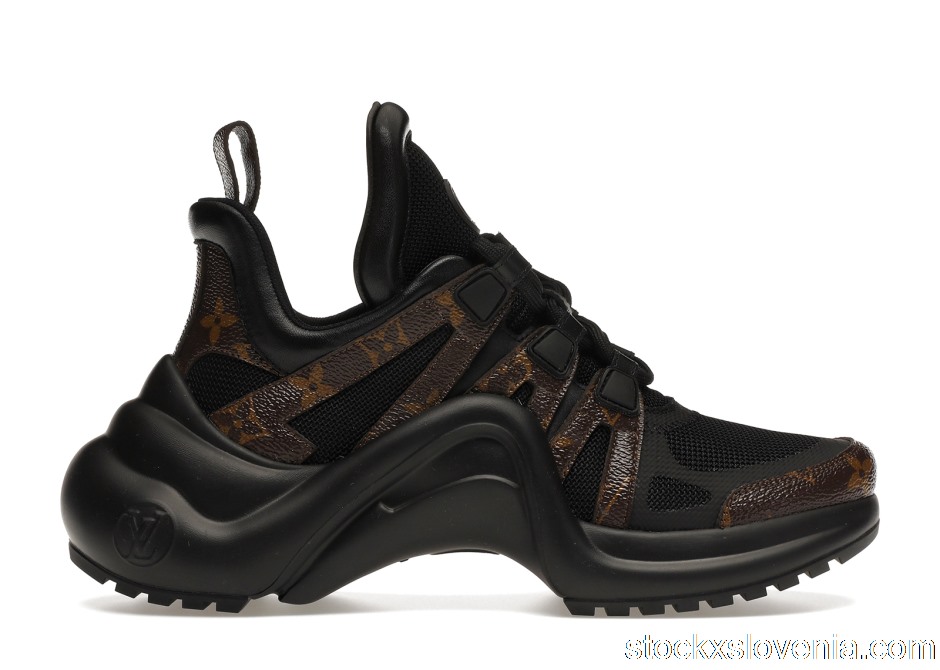 Outlet Louis Vuitton Archlight Trainer Monogram Black (W) 1A43LH