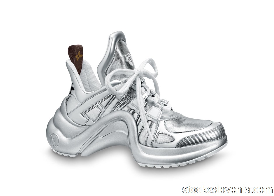 Outlet Louis Vuitton Arclight Trainer X Silver (W) 1A76DK