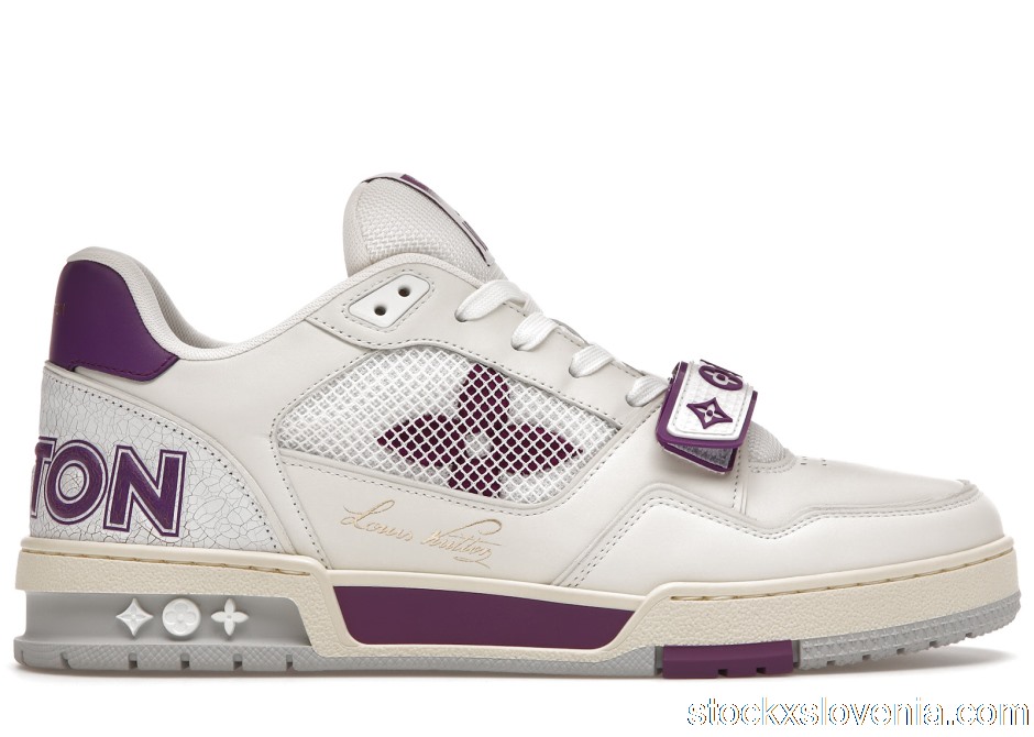 Outlet Louis Vuitton Trainer Violet Mesh 1A98W4