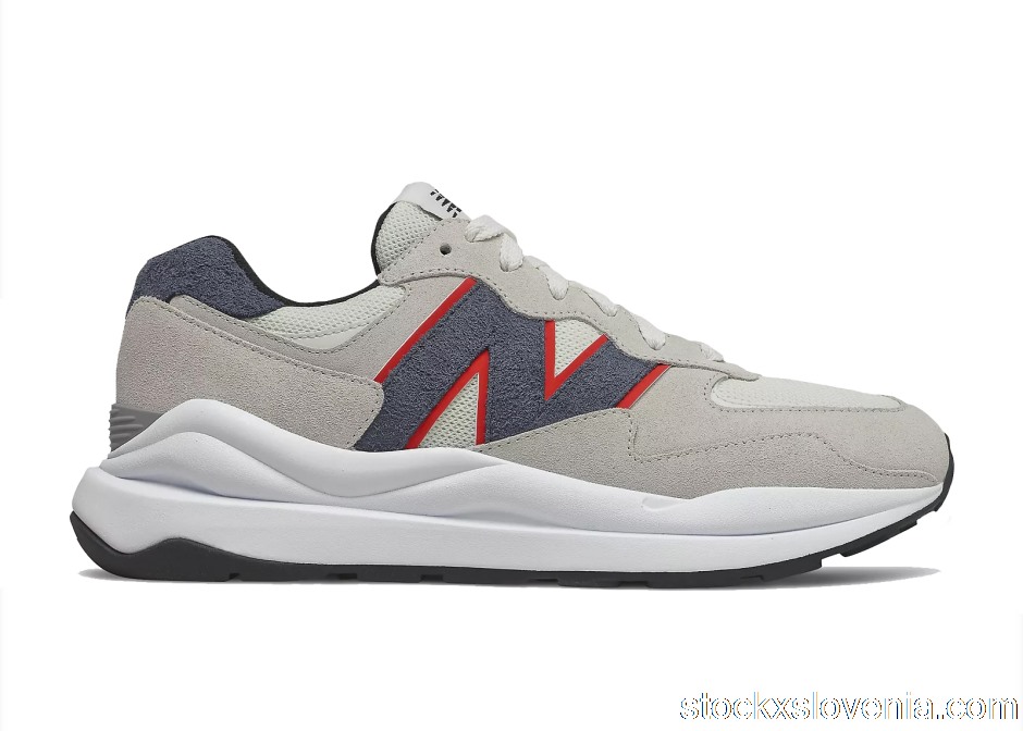 Outlet New Balance 57/40 Off White Navy Red M5740MA1