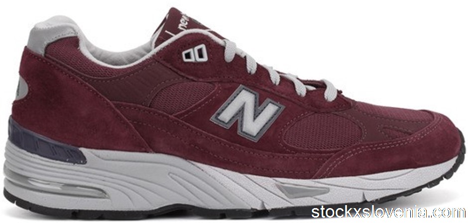 Outlet New Balance 991 Connoisseur Painters Burgundy M991CO