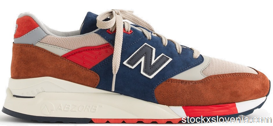 Outlet New Balance 998 J. Crew Hilltop Blues M998HTB