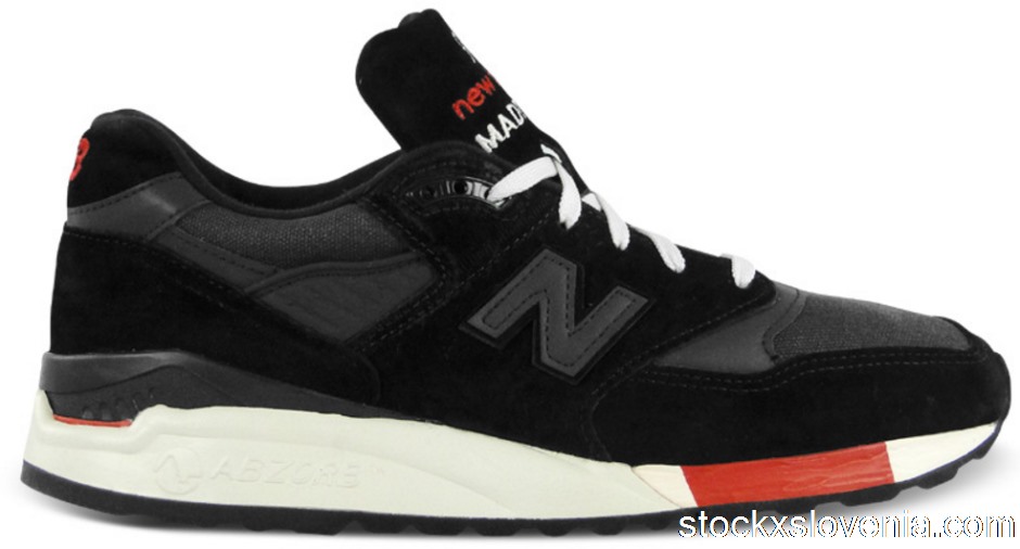 Outlet New Balance 998 Kithstrike Black Red 998BR