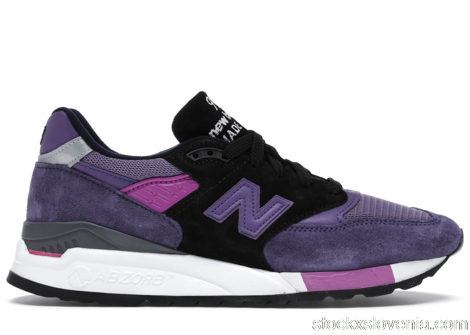 Outlet New Balance 998 Purple Black M998BLD