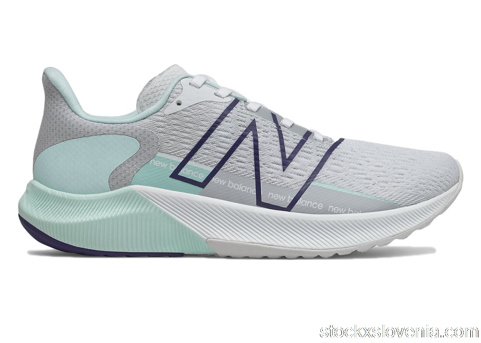 Outlet New Balance FuelCell Propel v2 Arctic Fox White Mint (W) WFCPRCW2