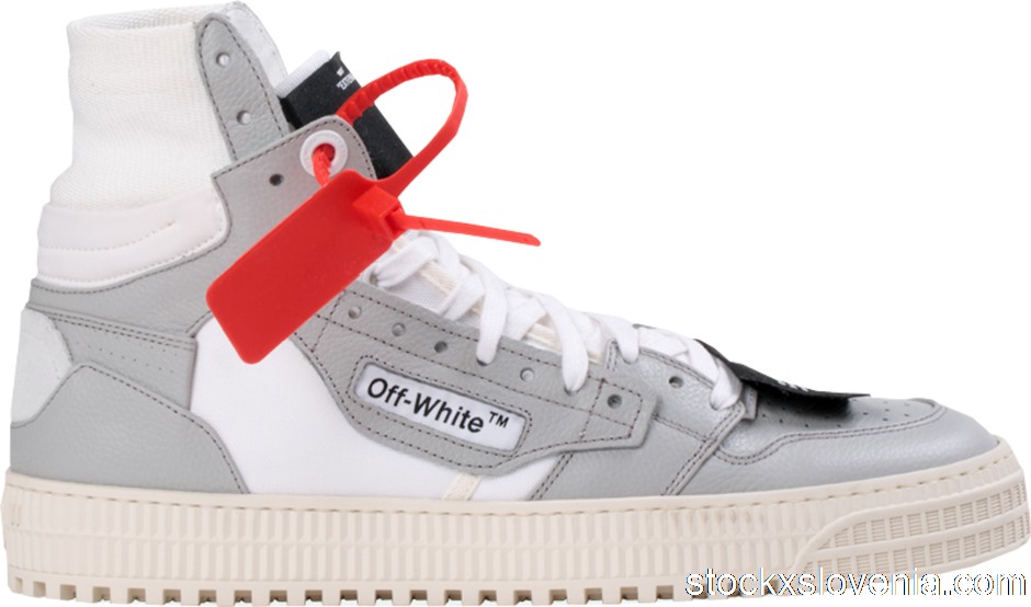 Outlet OFF-WHITE Off Court 3 Silver White OMIA065S198000160100