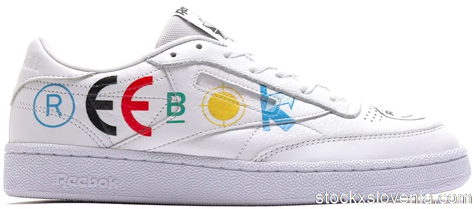 Outlet Reebok Club C 85 BlackEyePatch White FY3073