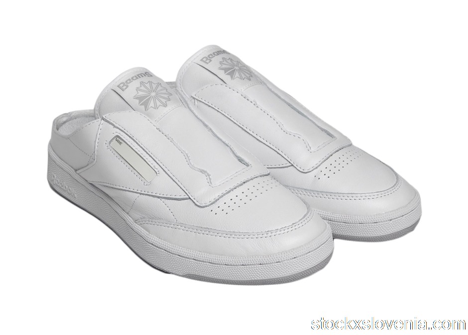 Outlet Reebok Club C Laceless Mule Beams White GX3853