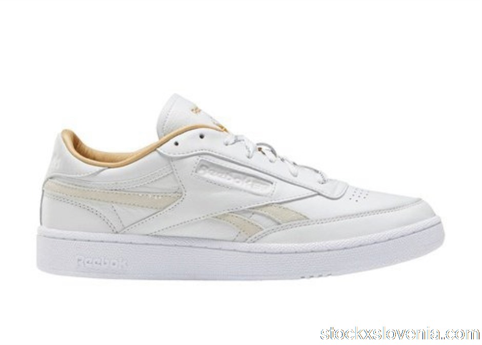 Outlet Reebok Club C Revenge White Gold Metallic FY9417