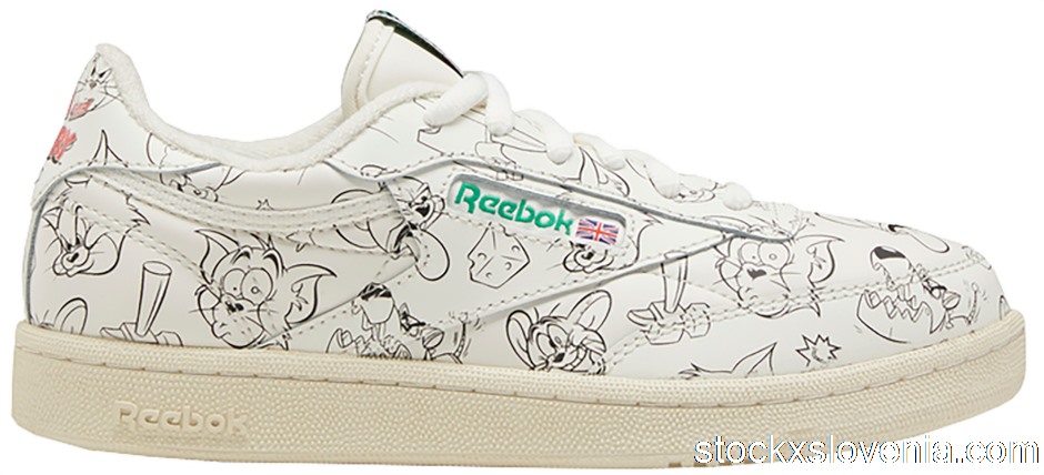Outlet Reebok Club C Tom & Jerry All-Over (GS) FX4012