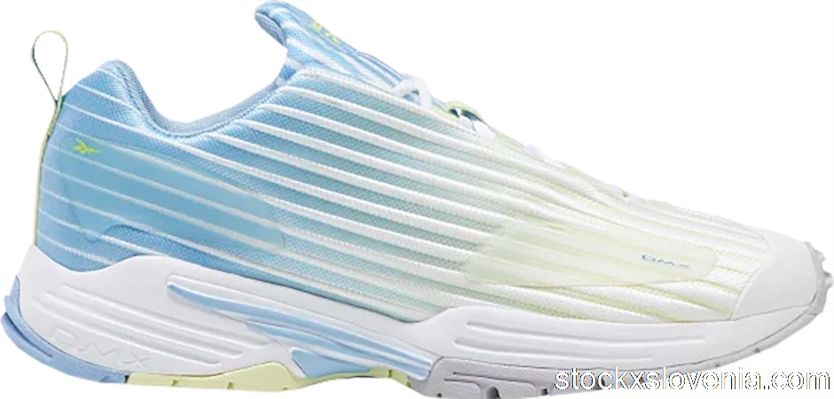 Outlet Reebok DMX Thrill Fluid Blue Lemon Glow (W) EF7847