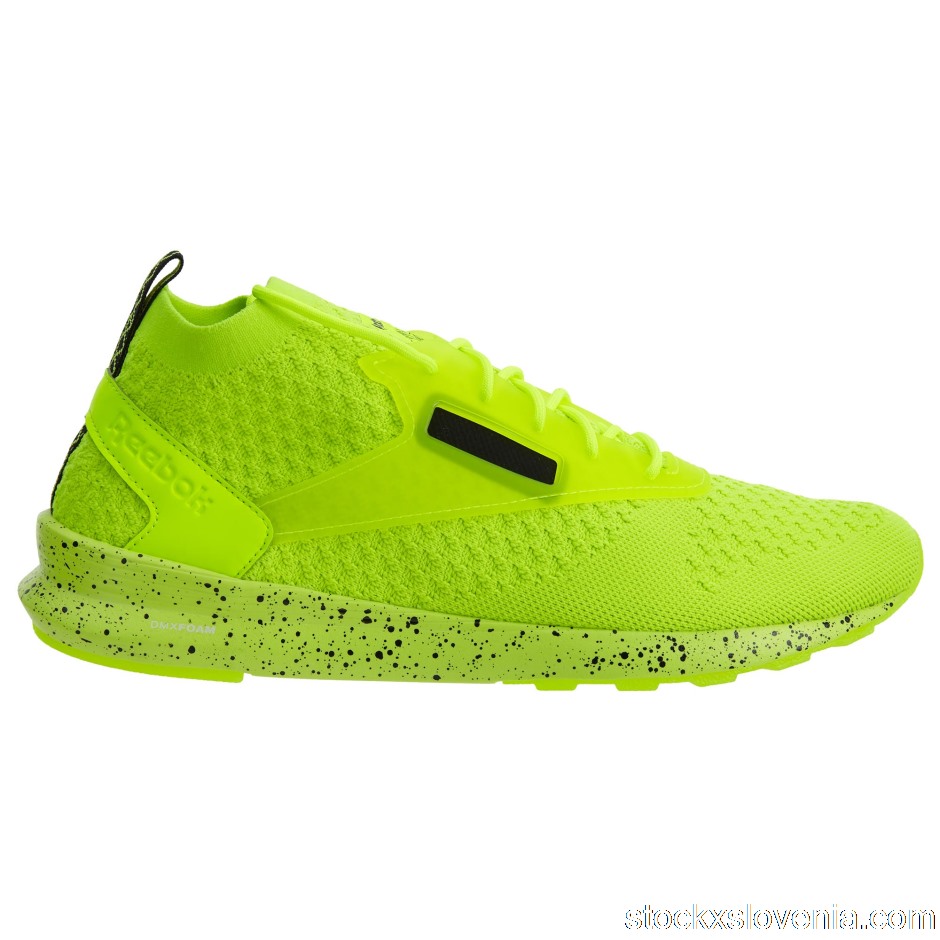 Outlet Reebok Zoku Runner Ultra Knit Is Solar Yellow Black White BS6313