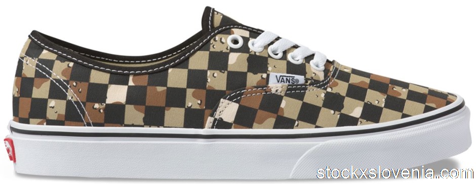 Outlet Vans Authentic Desert Camo Checkerboard
