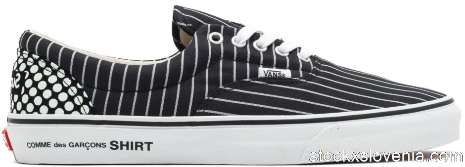 Outlet Vans Era Supreme CDG Pinstripe Navy VN0W3CEG4