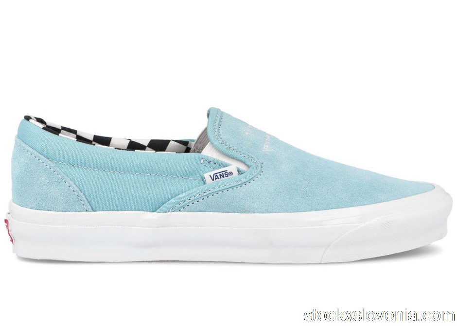 Outlet Vans OG Classic Slip-On LX Ray Barbee Leica Light Blue VN0A45JK92S