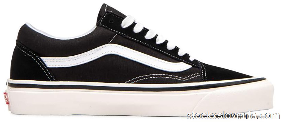 Outlet Vans Old Skool 36 Anaheim Factory Black White VN0A38G2PXC1