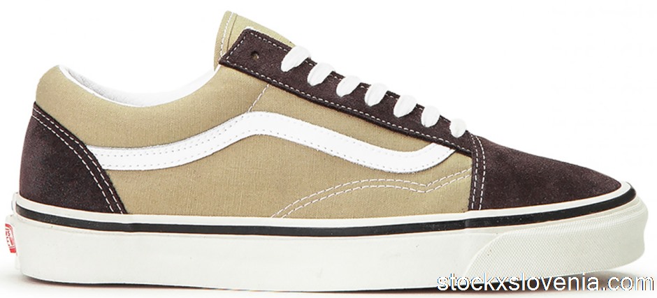 Outlet Vans Old Skool 36 DX Anaheim Factory Chocolate Khaki VN0A38G2TPU1