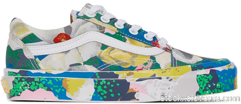 Outlet Vans Old Skool Kenzo Floral Blue