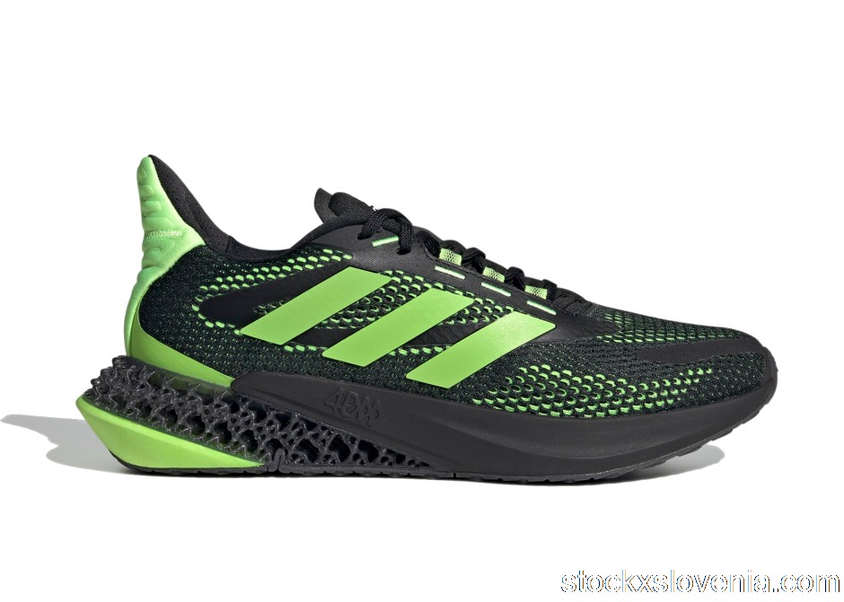 Outlet adidas 4DFWD Pulse Core Black Signal Green (Youth) GZ5464