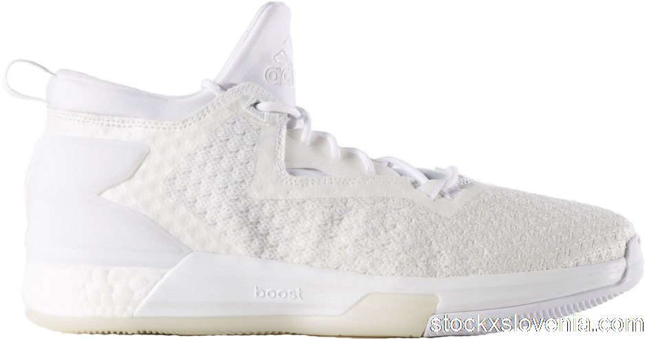 Outlet adidas D Lillard 2 Boost Primeknit Triple White AQ7994