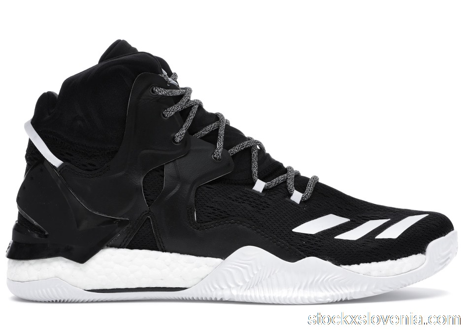 Outlet adidas D Rose 7 Black White B72905