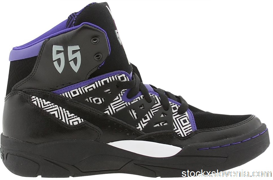 Outlet adidas Mutombo Black Purple Q33016