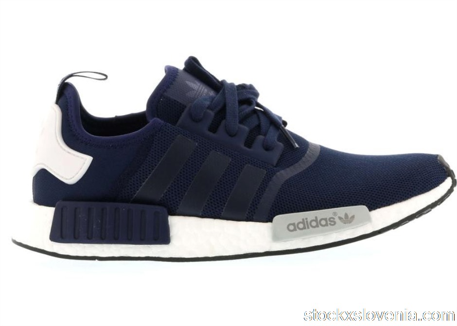 Outlet adidas NMD R1 Collegiate Navy Mesh S79161