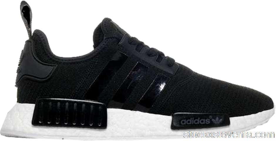 Outlet adidas NMD R1 Core Black White Rose Gold (W) S82269