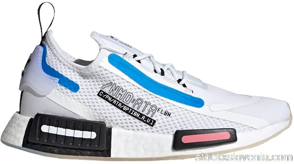 Outlet adidas NMD R1 Spectoo NASA Cloud White (W) FZ3209