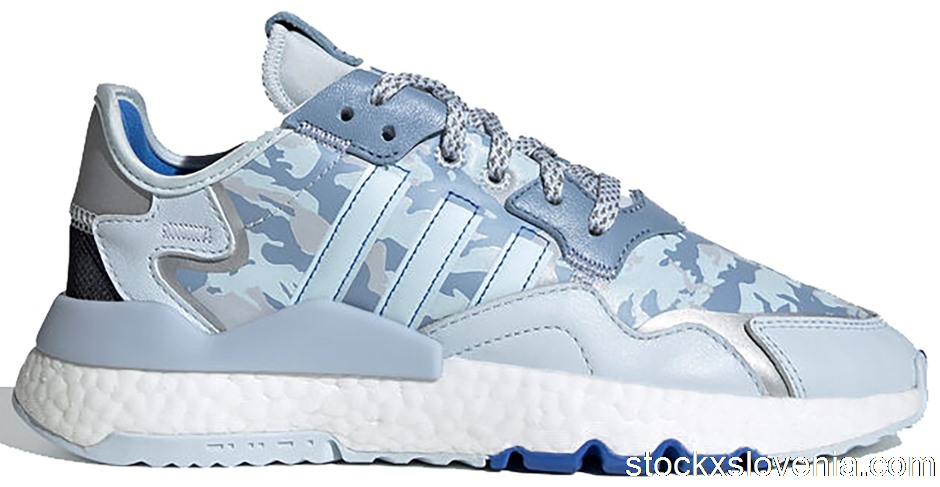 Outlet adidas Nite Jogger Camo Blue (W) EH1292