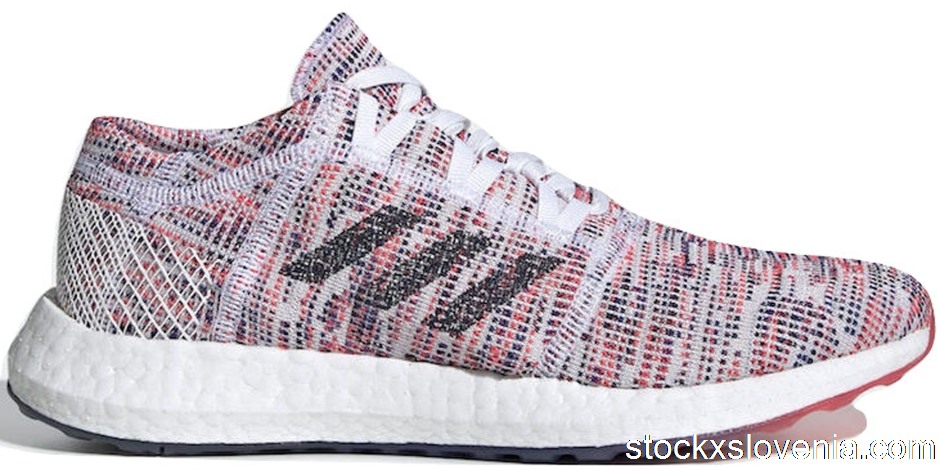 Outlet adidas Pureboost Go Cloud White Shock Red (W) B75829