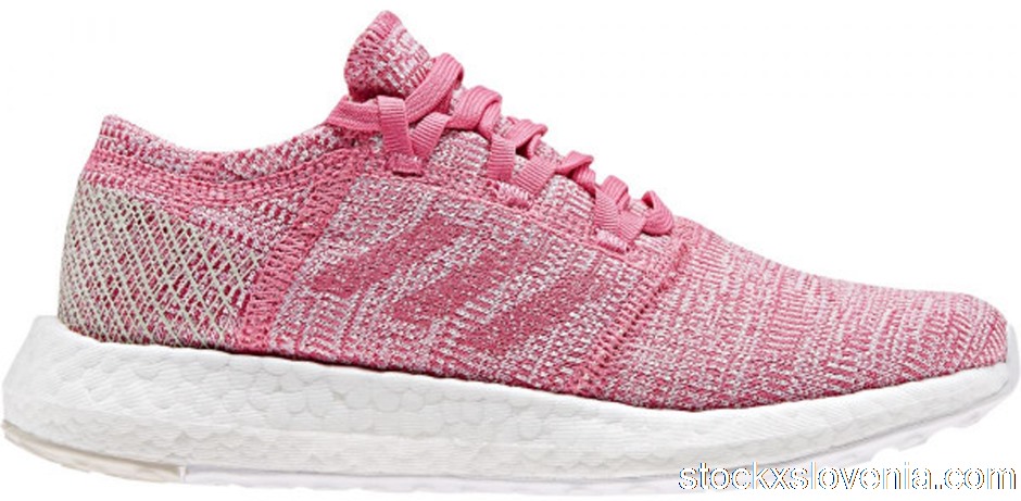 Outlet adidas Pureboost Go Semi Solar Pink (Youth) F34010