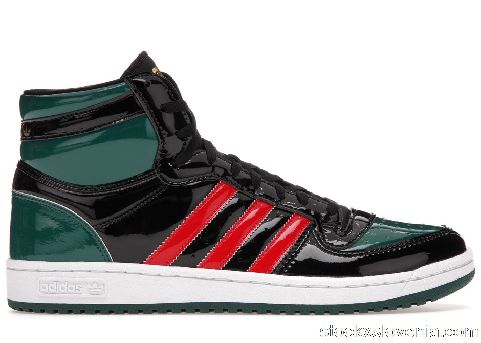 Outlet adidas Top Ten Black Green Red Patent FX7874