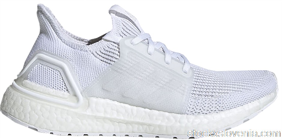 Outlet adidas Ultra Boost 19 Triple White (Youth) EF0931