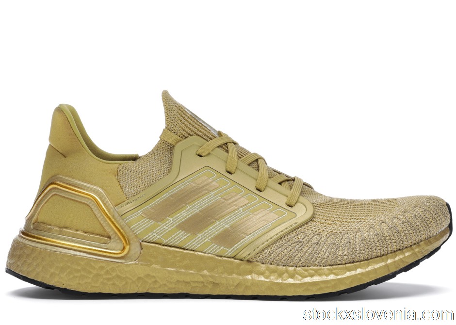 Outlet adidas Ultra Boost 20 Gold Metallic EG1343