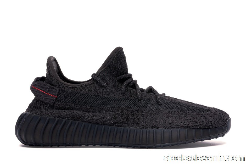 Outlet adidas Yeezy Boost 350 V2 Static Black (Reflective) FU9007