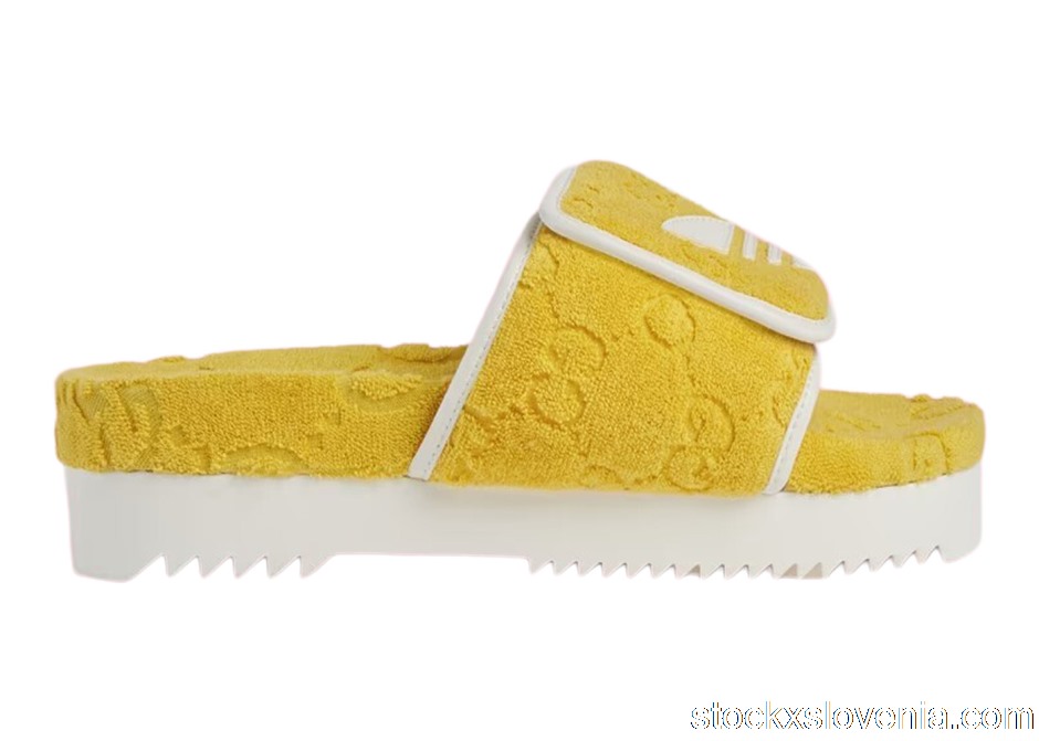 Outlet adidas x Gucci GG Platform Sandal Yellow (W) 702398UU0107171